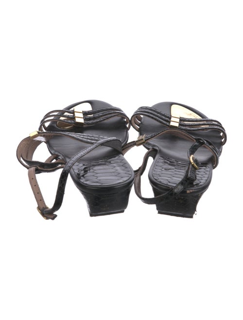 Stuart Weitzman Leather Slingback Sandals