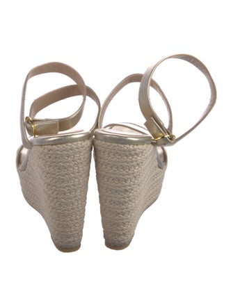 Stuart Weitzman Leather Espadrilles