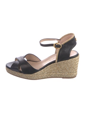 Stuart Weitzman Leather Espadrilles