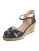 Stuart Weitzman Leather Espadrilles