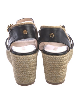 Stuart Weitzman Leather Espadrilles