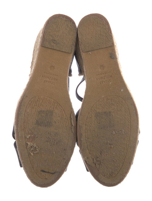 Stuart Weitzman Leather Espadrilles