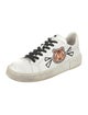 Stuart Weitzman Leather Printed Sneakers