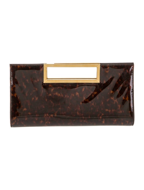 Stuart Weitzman Patent Leather Clutch