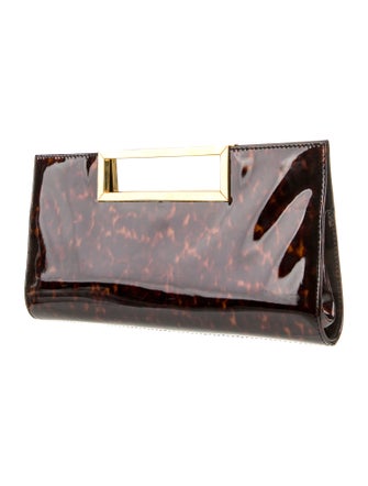Stuart Weitzman Patent Leather Clutch