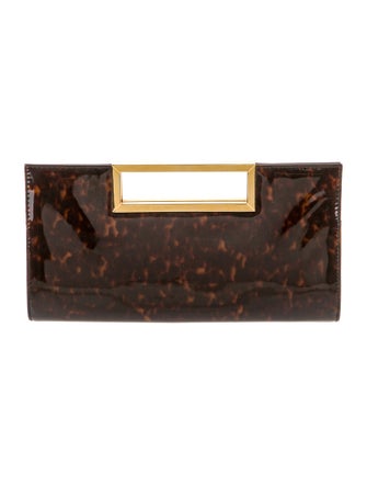 Stuart Weitzman Patent Leather Clutch
