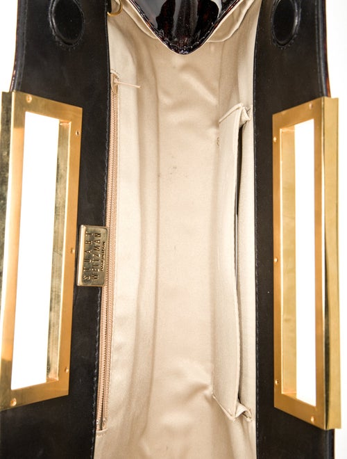 Stuart Weitzman Patent Leather Clutch