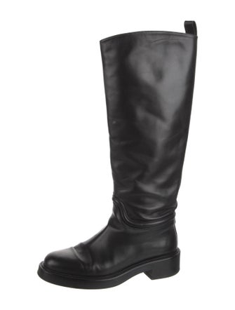 Stuart Weitzman Leather Riding Boots