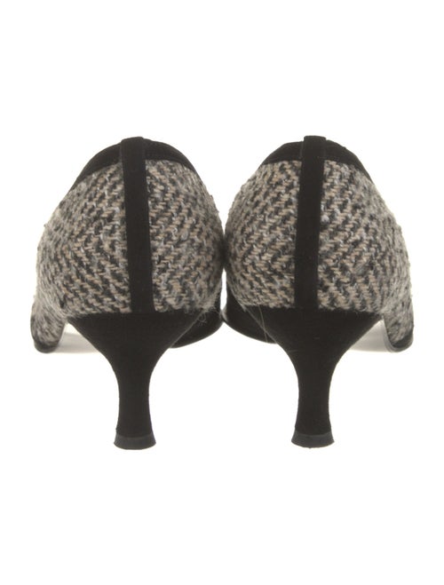 Stuart Weitzman Tweed Tweed Pattern Pumps