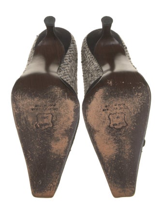 Stuart Weitzman Tweed Tweed Pattern Pumps
