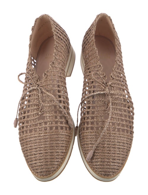 Stuart Weitzman Straw Oxfords