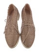 Stuart Weitzman Straw Oxfords