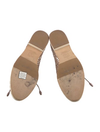 Stuart Weitzman Straw Oxfords