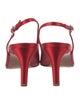Stuart Weitzman Satin Slingback Pumps
