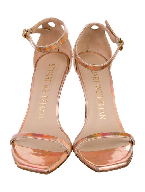 Stuart Weitzman Patent Leather Sandals