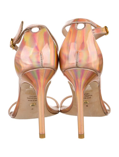 Stuart Weitzman Patent Leather Sandals
