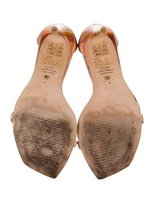 Stuart Weitzman Patent Leather Sandals