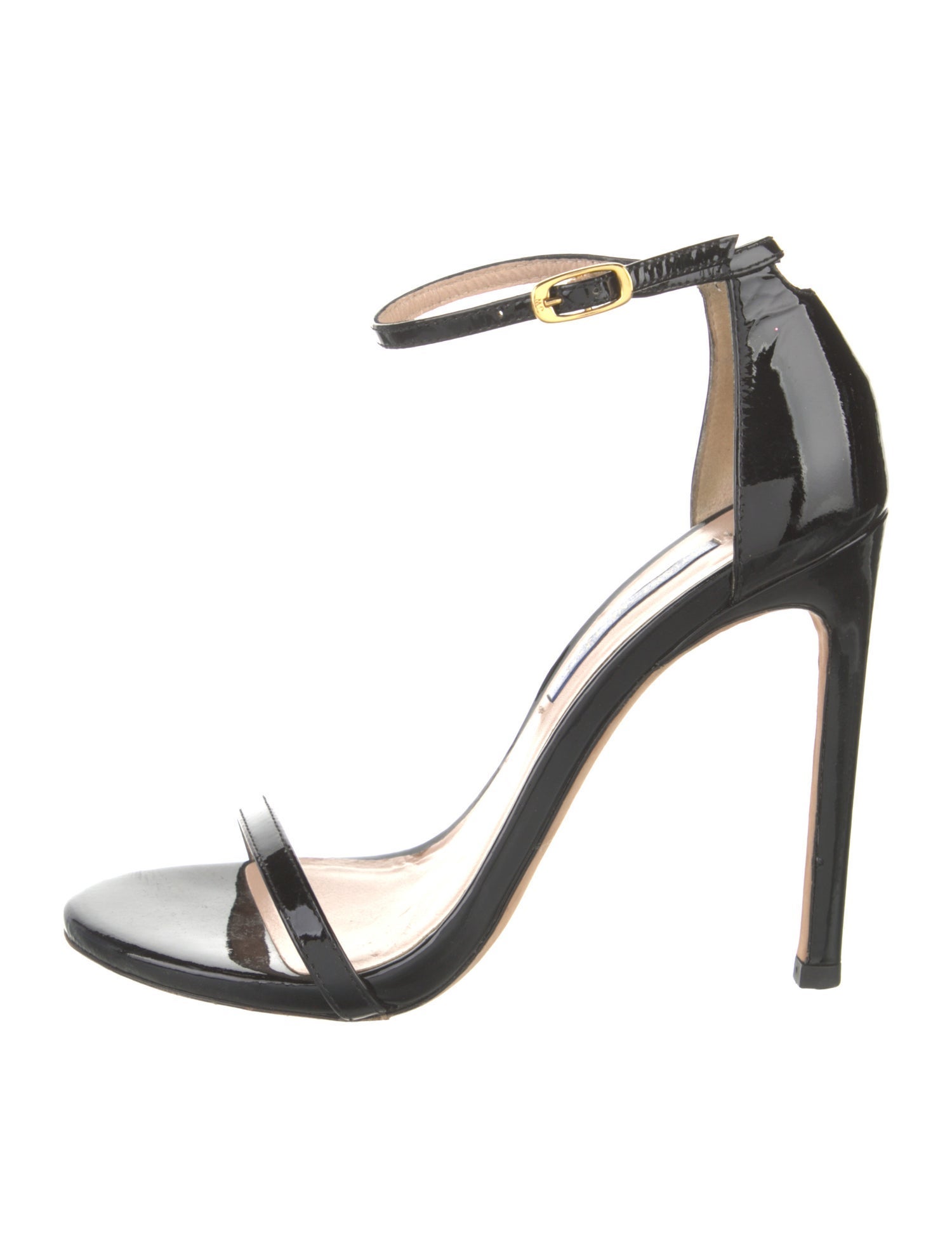 Stuart Weitzman Patent Leather Sandals