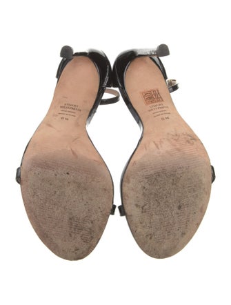 Stuart Weitzman Patent Leather Sandals