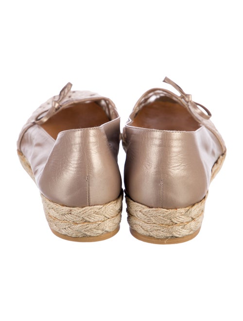 Stuart Weitzman Leather Espadrilles