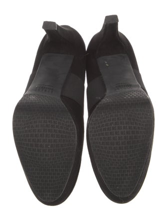 Stuart Weitzman Suede Mules