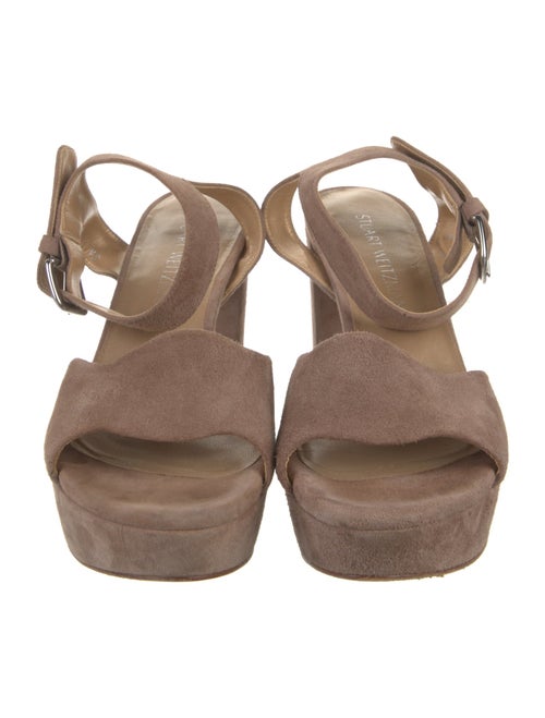 Stuart Weitzman Suede Sandals