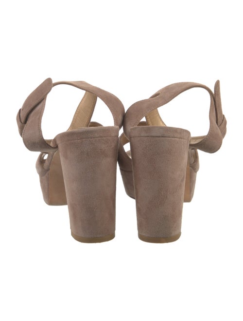 Stuart Weitzman Suede Sandals