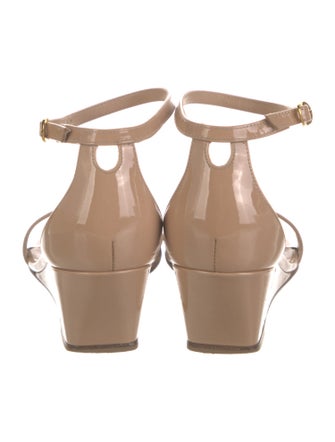 Stuart Weitzman Patent Leather Sandals