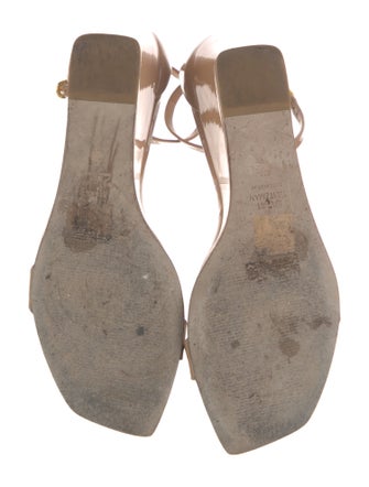 Stuart Weitzman Patent Leather Sandals