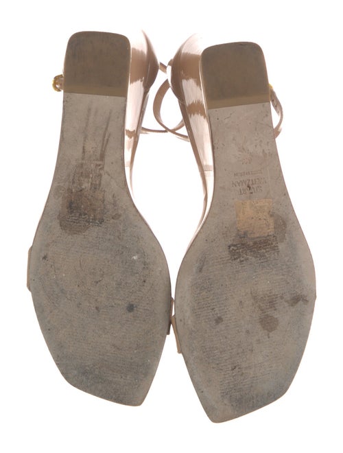 Stuart Weitzman Patent Leather Sandals