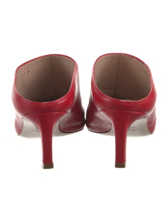 Stuart Weitzman Leather Mules