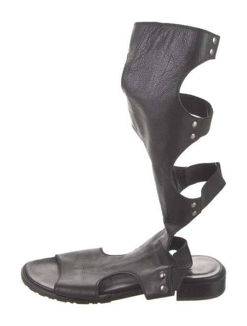 Stuart Weitzman Leather Gladiator Sandals