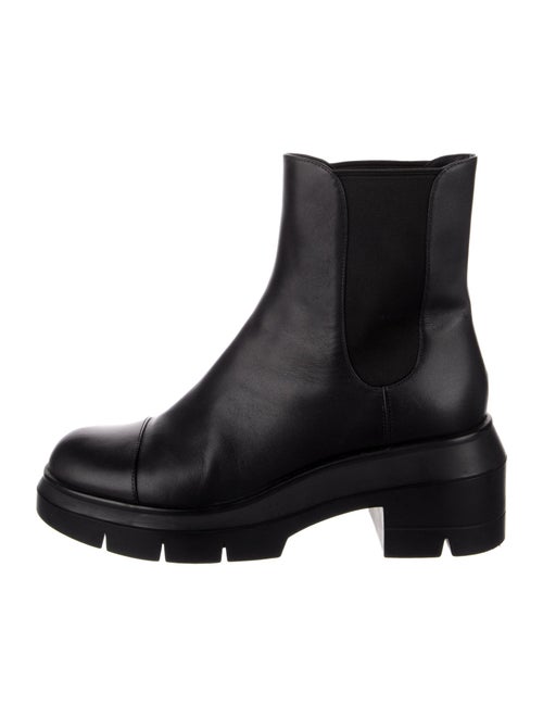 Stuart Weitzman Leather Chelsea Boots