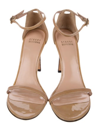 Stuart Weitzman Patent Leather Sandals