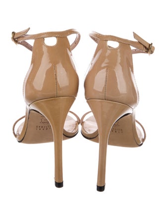 Stuart Weitzman Patent Leather Sandals