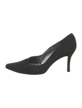 Stuart Weitzman Canvas Pumps