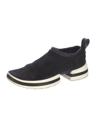 Stuart Weitzman Suede Sock Sneakers
