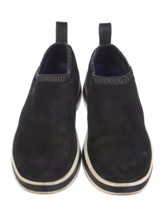 Stuart Weitzman Suede Sock Sneakers