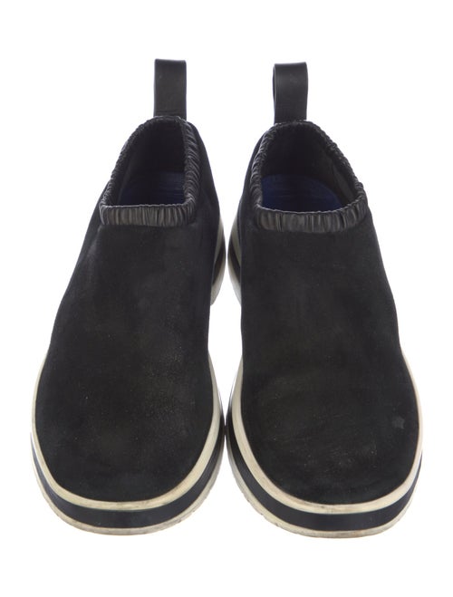 Stuart Weitzman Suede Sock Sneakers