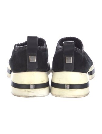 Stuart Weitzman Suede Sock Sneakers