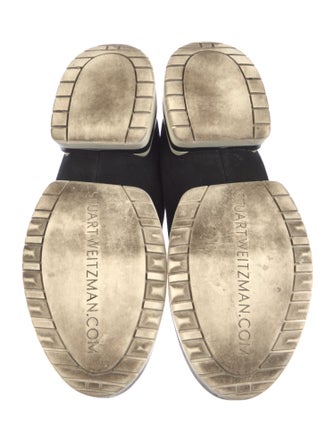 Stuart Weitzman Suede Sock Sneakers