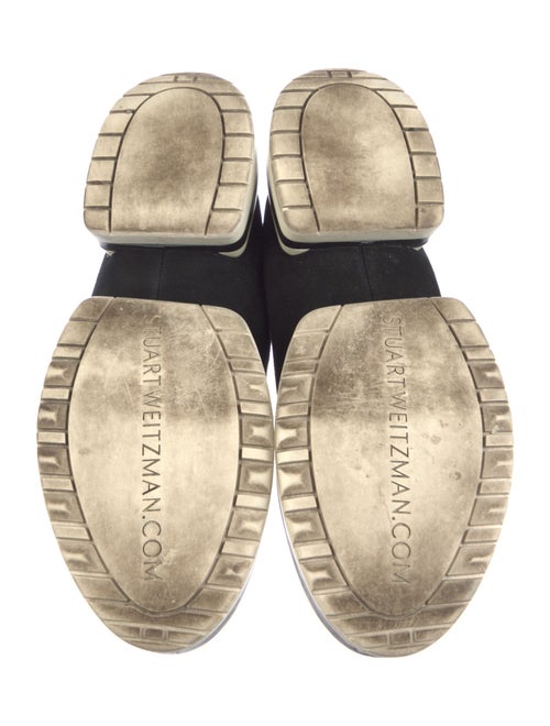 Stuart Weitzman Suede Sock Sneakers