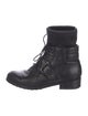 Stuart Weitzman Leather Combat Boots
