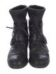 Stuart Weitzman Leather Combat Boots
