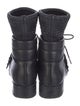 Stuart Weitzman Leather Combat Boots