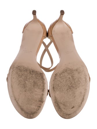 Stuart Weitzman Patent Leather Sandals