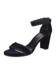 Stuart Weitzman Velvet Sandals