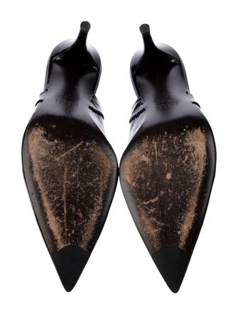 Stuart Weitzman Patent Leather Slingback Pumps