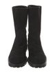 Stuart Weitzman Suede Moto Boots