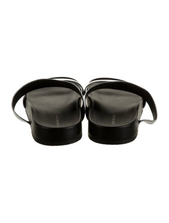 Stuart Weitzman Leather Slides